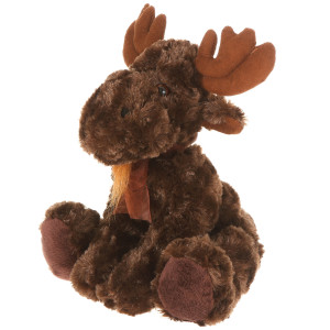 9" Plush Moose With Ribbon By Giftable World®