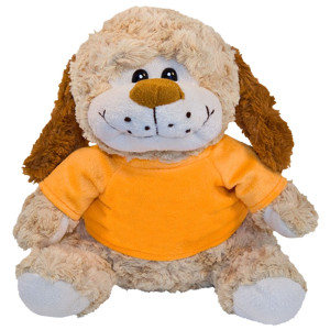 10" Plush Dog With Customizable T-Shirt  