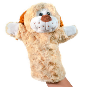 12" Plush Puppy Hand Puppet 
