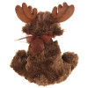 9" Plush Moose With Ribbon By Giftable World®