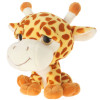 8" 5 Assorted Plush Big Eyes Frog Dog Lion Giraffe By Giftable World