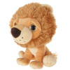8" 5 Assorted Plush Big Eyes Frog Dog Lion Giraffe By Giftable World