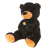 16'' Plush Black Bear With Baby By Giftable World®