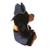 10" Plush Hillbilly Guitar Black Bear By Giftable World®
