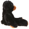 15" Plush Bean Black Bear By Giftable World®