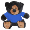 10" Plush Black Bear 2 With Customizable Hoodie By Giftable World®