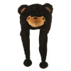 17" Plush Black Bear Hat By Giftable World®