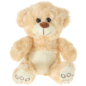 7" Plush Beige Bear 