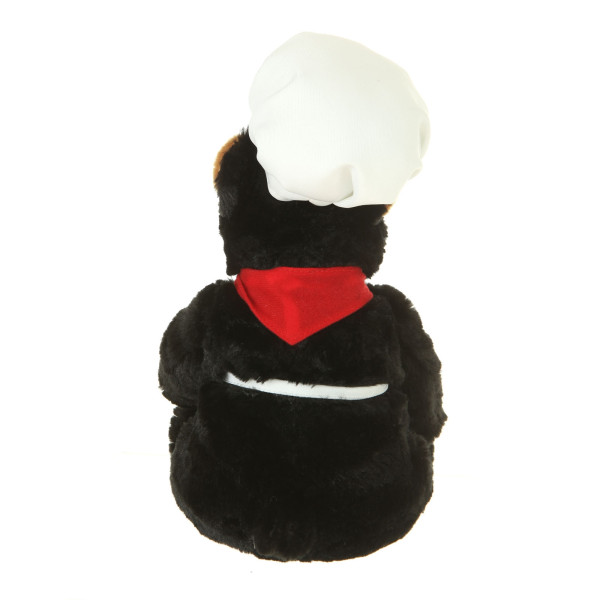 10" Plush Black Bear Cook By Giftable World®