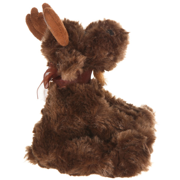 9" Plush Moose With Ribbon By Giftable World®