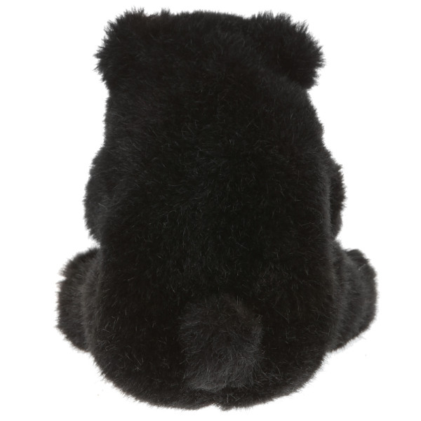 9" Plush Bean Black Bear By Giftable World®