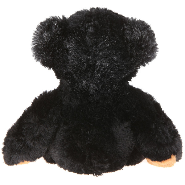 15" Plush Bean Black Bear By Giftable World®