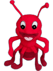 custom plush ant