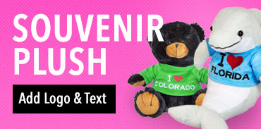 souvenir logo plush