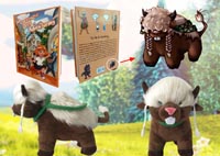 book author custom plush